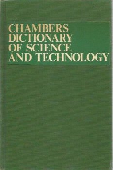 TC Collocott AB Dobson ; Dictionary of Science and technology - 1