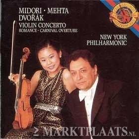 Midori Mehta Dvorák: Violin Concerto, Romance and Carnival Overture - 1