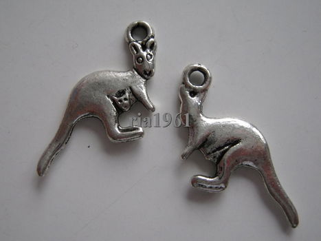 bedeltje/charm dieren : kangoeroe - - 0