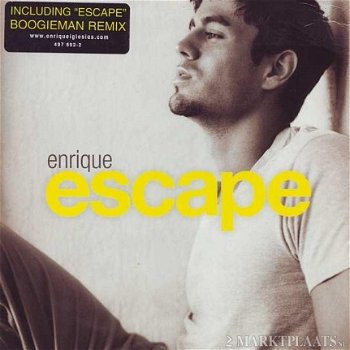 Enrique (Iglesias) - Escape 2 Track CDSingle - 1