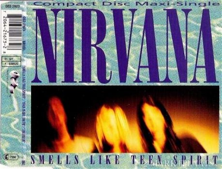 Nirvana - Smells Like Teen Spirit 3 Track CDSingle - 1