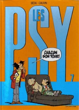 Les Psy 7 - Bedu - Cauvin hardcover ( frans ) - 1