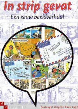 In strip gevat Een eeuw Beeldverhaal Postzegel uitgifte boek - 1