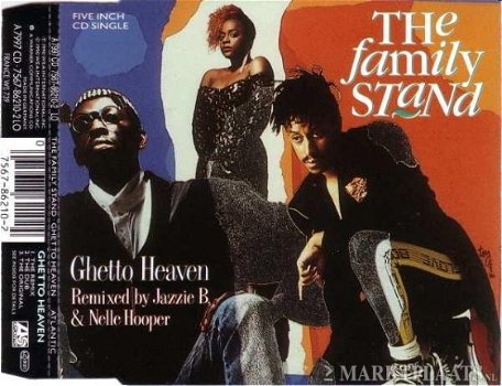 The Family Stand - Ghetto Heaven 3 Track CDSingle - 1