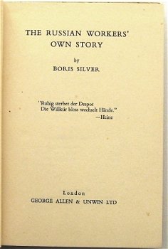 The Russian Workers' Own Story 1938 B. Silver - Rusland USSR - 3