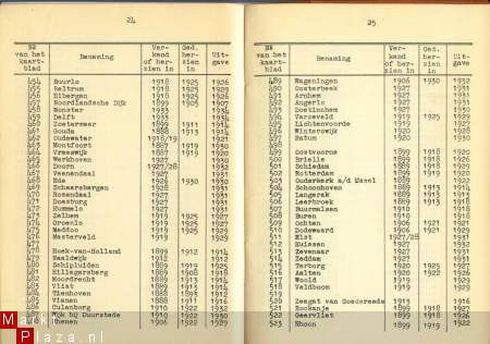 90885 Catalogus van kaarten enz. no 80 - 1