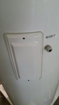 300L boiler, emaillen tank, 3kw heater, warmtewisselaar - 3