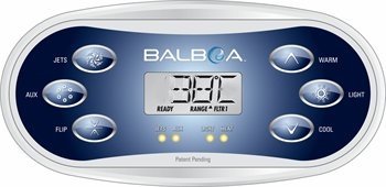 Besturing, paneel, 3kW heater Balboa Revolution - 2