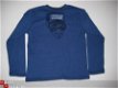 longsleeve in kobalt blauw in mt 134/140 nr: 1201 - 2 - Thumbnail