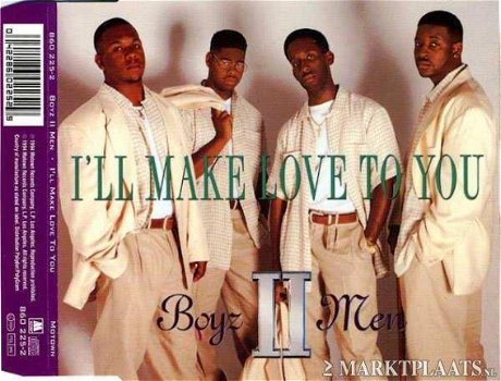 Boyz II Men - I'll Make Love To You 4 Track CDSingle - 1