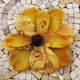 SALE NIEUW 1 Big Flower Homespun Elegance Knox Gold van Prima Marketing - 1 - Thumbnail