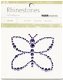 SALE NIEUW self-adhesive Rhinestones Butterfly Lilac van Kaisercraft - 1 - Thumbnail
