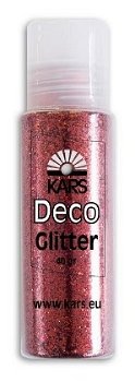 SALE NIEUW Deco glitter rood van KARS - 1