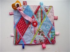 ** Patchwork speendoekje / knuffeldoekje (A)