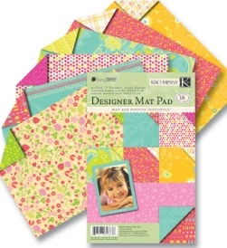 SALE NIEUW Designer Cardstock Mat Pad Berry Sweet van K&Company - 1