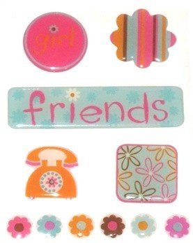 SALE NIEUW Rob and Bob Studio Epoxy stickers Friends van Provocraft - 1