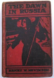 The Dawn in Russia 1906 (eerste druk) Nevinson - Rusland