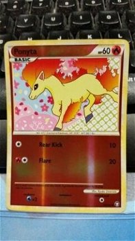 Ponyta 72/102 (reverse) HS Triumphant nearmint - 1