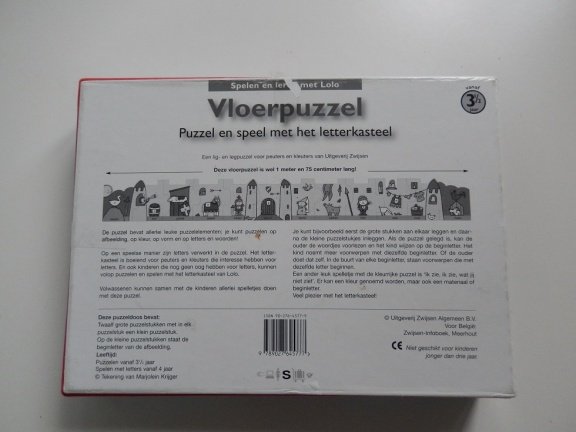 Vloerpuzzel - puzzel en spel met het letterkasteel - Afbeelding 3