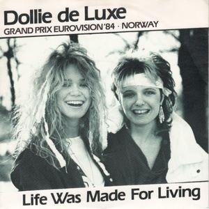 Eurovision Songcontest 1984 NOO: Dollie De Luxe - Life was made for living/Lenge leve livet - 1