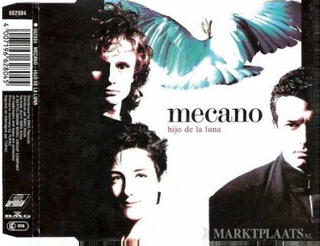 Mecano - Hijo De La Luna 3 Track CDSingle - 1