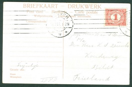 OOSTERBEEK Stoomboot naar Westerbouwing (Arnhem 1907) - 2