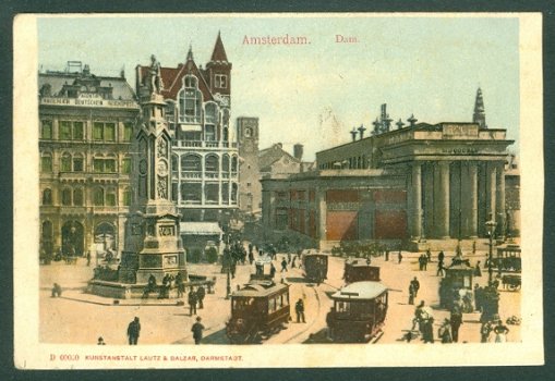 AMSTERDAM Dam (Roordahuizum & Mantgum 1907) - 1