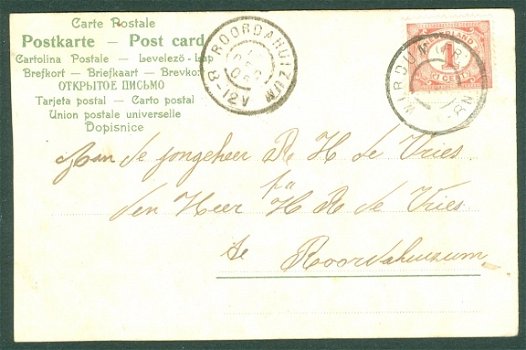 AMSTERDAM Damrak (Roordahuizum & Wirdum Fr 1905) - 2