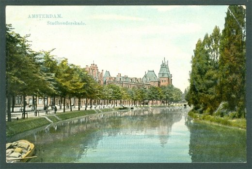 AMSTERDAM Stadhouderskade (Mantgum & IJlst 1910) - 1