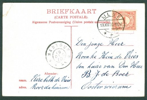AMSTERDAM Stadhouderskade (Mantgum & IJlst 1910) - 2