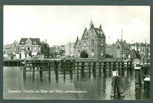 ZAANDAM Dam met Havenmeesterskantoor (Zaandam 1949) - 1