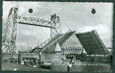 ROTTERDAM Koningshaven met oa hefbrug (Rotterdam 1958)