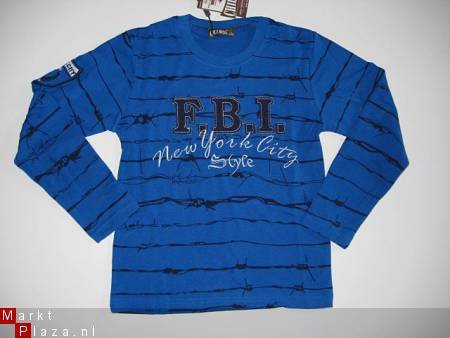 kobalt FBI shirt in mt 158/164 - 1