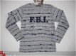 grijs FBI shirt in mt 170/176 UITVERKOOP - 1 - Thumbnail