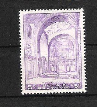 België 1938 Basiliek Koekelberg zegel uit blok postfris - 1