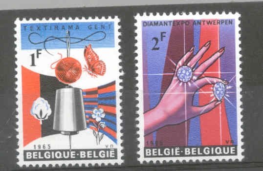 België 1965 Tentoonstellingen postfris - 1