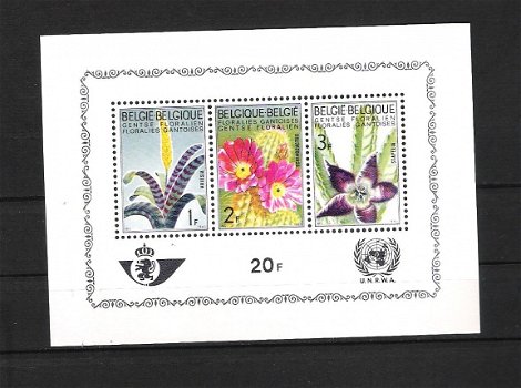 België 1965 Blok Gentse Floraliën III postfris - 1