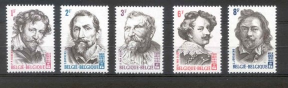 België 1965 Belgische schilders postfris - 1