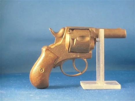 Antieke zwartkruit revolver - 1