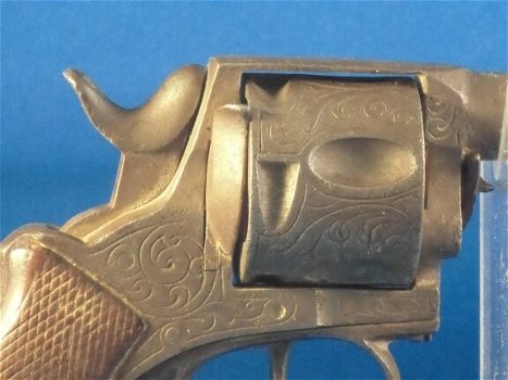 Antieke zwartkruit revolver - 2