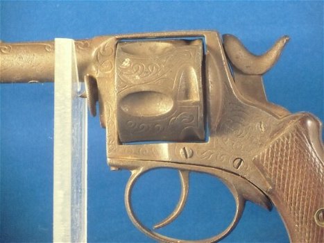 Antieke zwartkruit revolver - 6