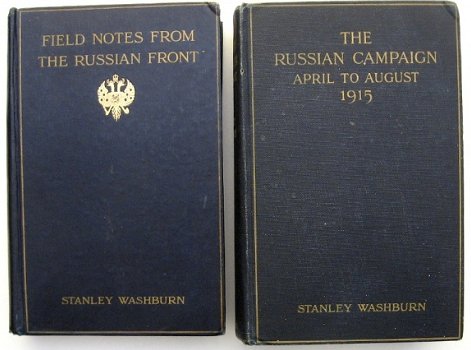 Field Notes From the Russian Front 1915 2V Washburn Rusland - 1