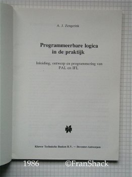 [1986] Programmeerbare Logica in de praktijk, Zengerink, Kluwer - 2