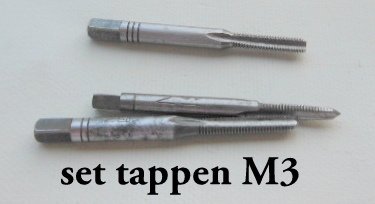 set tappen M 10 HSS Staal - 7