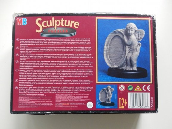 Sculpture puzzels Farao en Engel met fotolijstje - Afbeelding 5