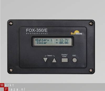 Solar laadregelaar FOX 350/E Zonnepaneel Zonnepanelen inbouw - 1