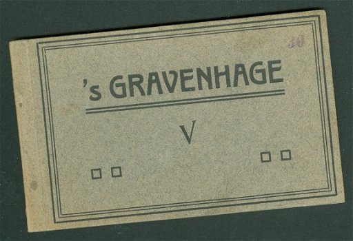 MAPJE met 8 kaarten, DEN HAAG / 's GRAVENHAGE - 1