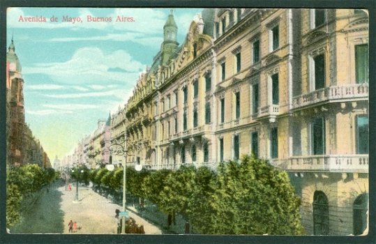 ARGENTINIE Buenos Aires, Avenida de Mayo (1912) - 1