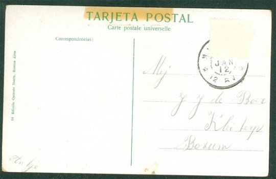 ARGENTINIE Buenos Aires, Avenida de Mayo (1912) - 2