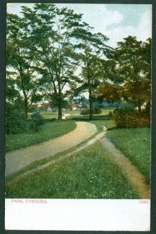 CANADA Cobourg, Park (Mantgum & IJlst 1910)
